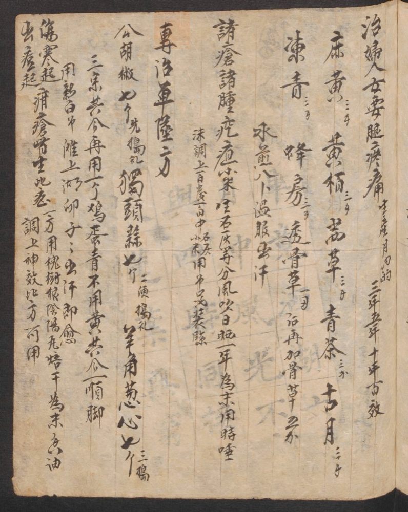 丹字药方本(第57页)
